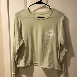 Light green Billabong long sleeve
